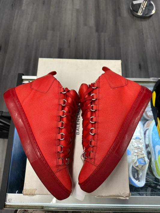 Balenciaga Arena Opaque High "Red"