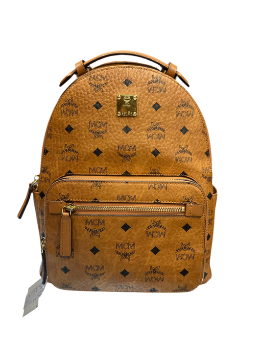 MCM Backpack Mini "Cognac"