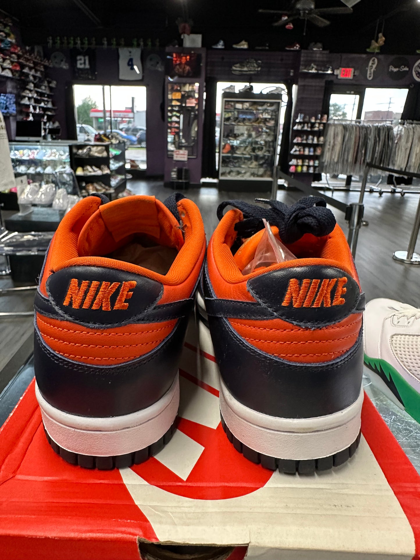 2020 Nike Dunk Low "SP Champ Colors University Orange Marine"