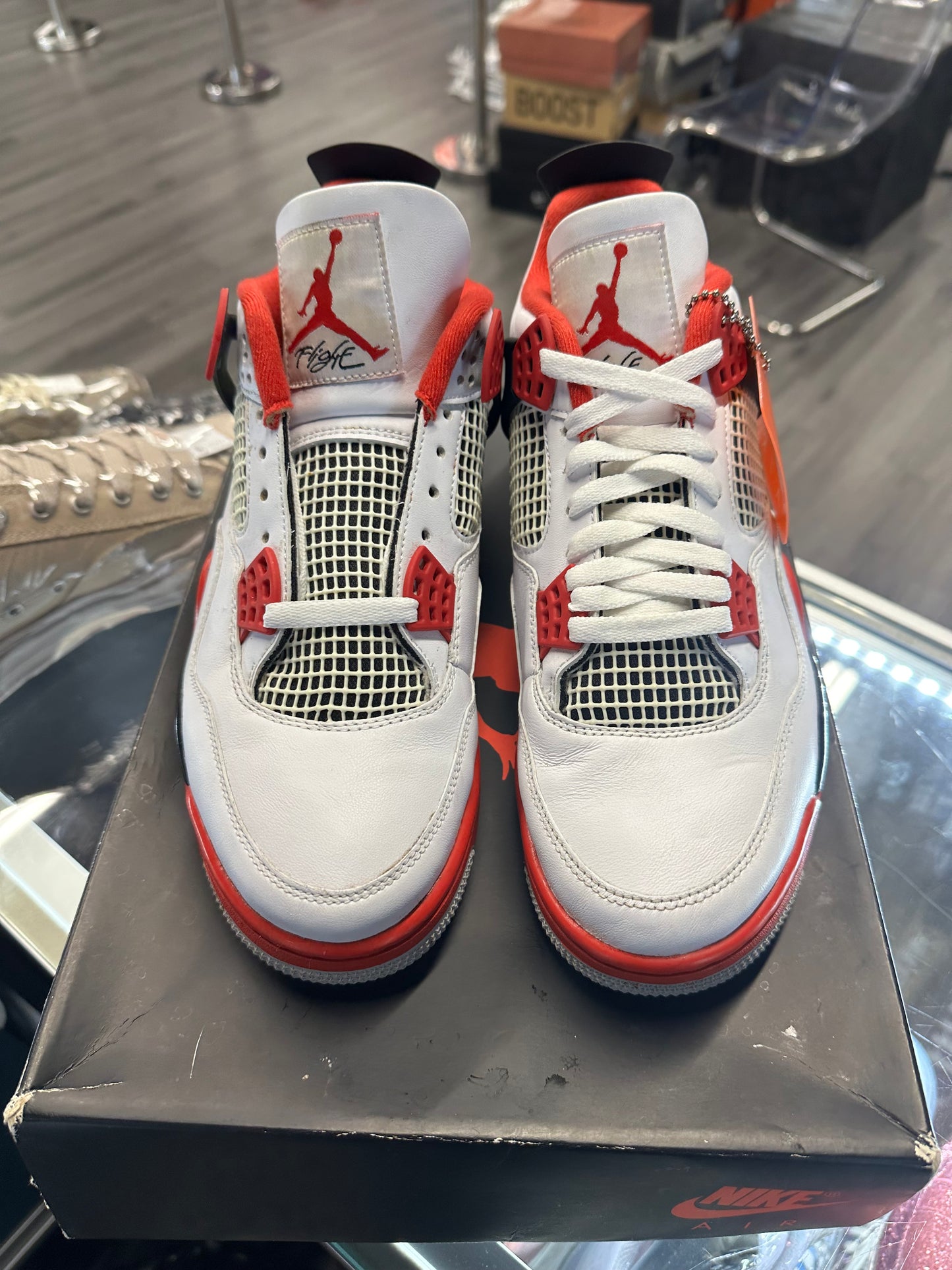2020 Air Jordan Retro 4 "Fire Red”