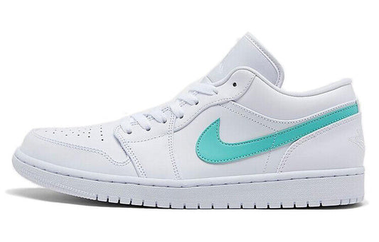 2020 Jordan 1 Low "White Multi-Color Swoosh"