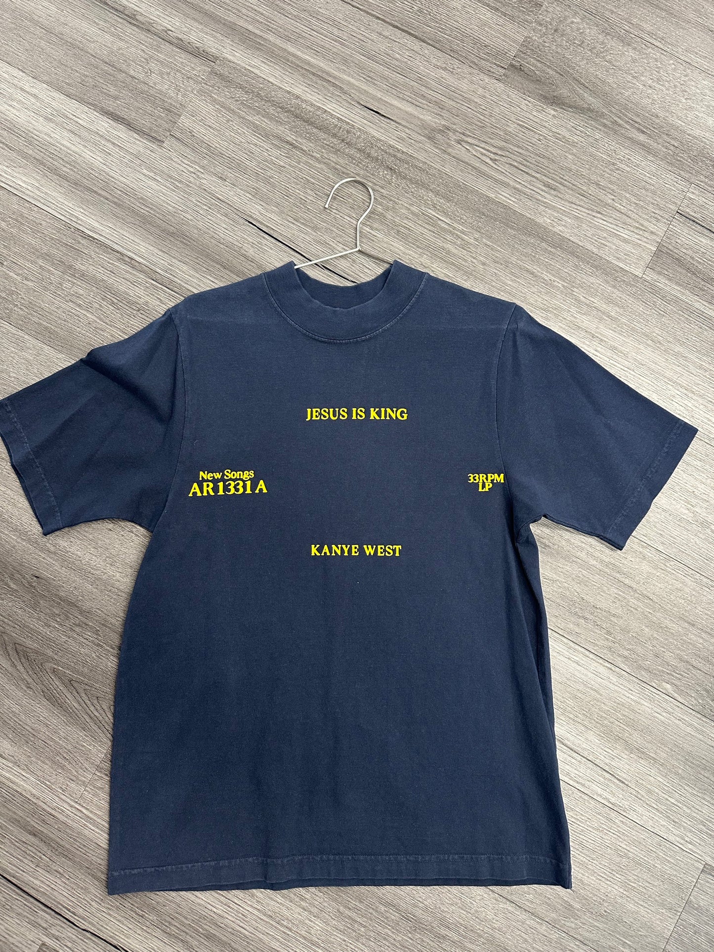 Jesus is King Tee "Navy"