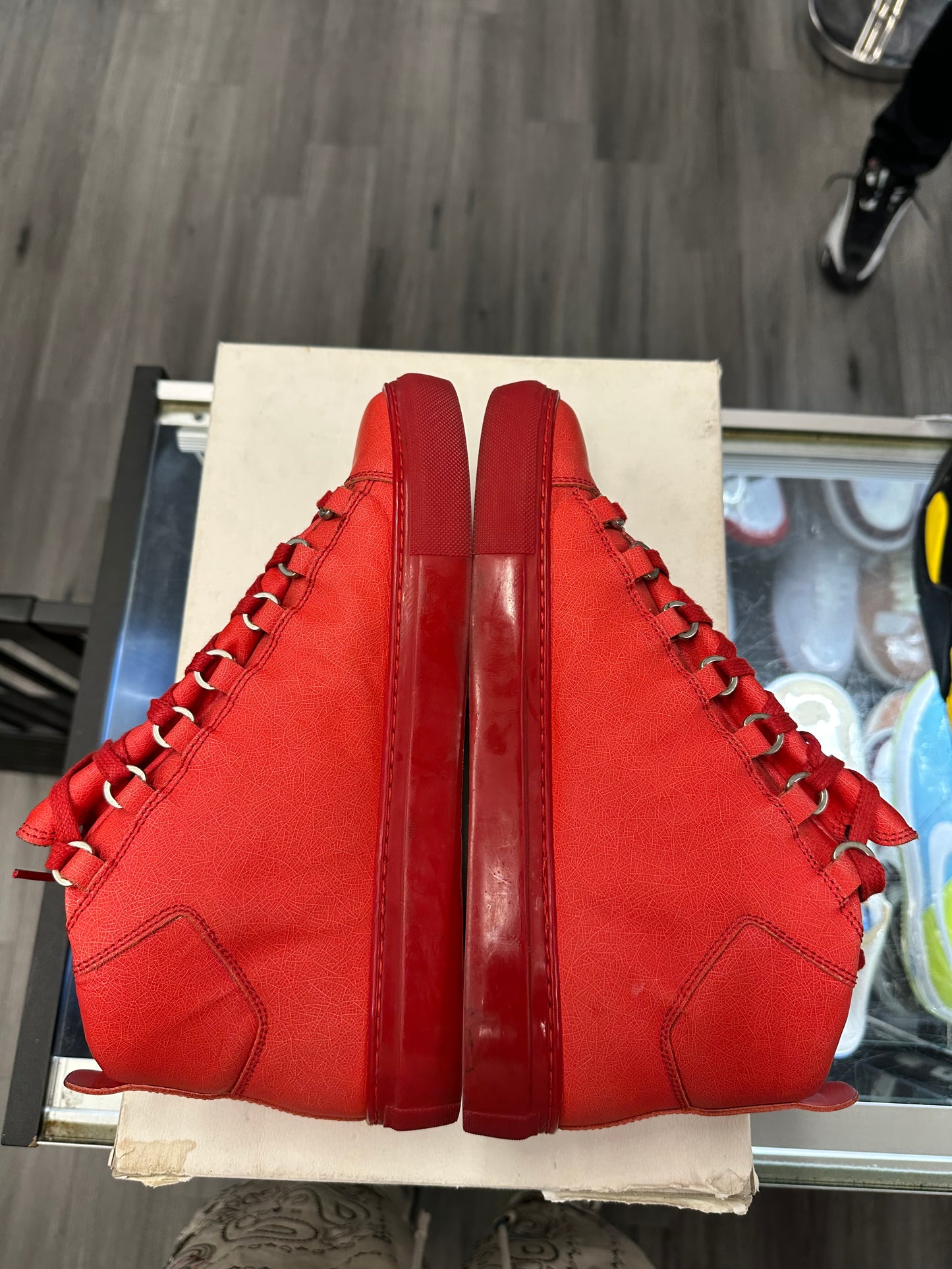 Balenciaga Arena Opaque High "Red"
