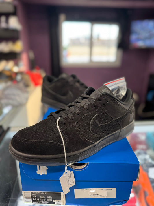 2021 Nike Dunk Low "Undefeated 5 On It Black"