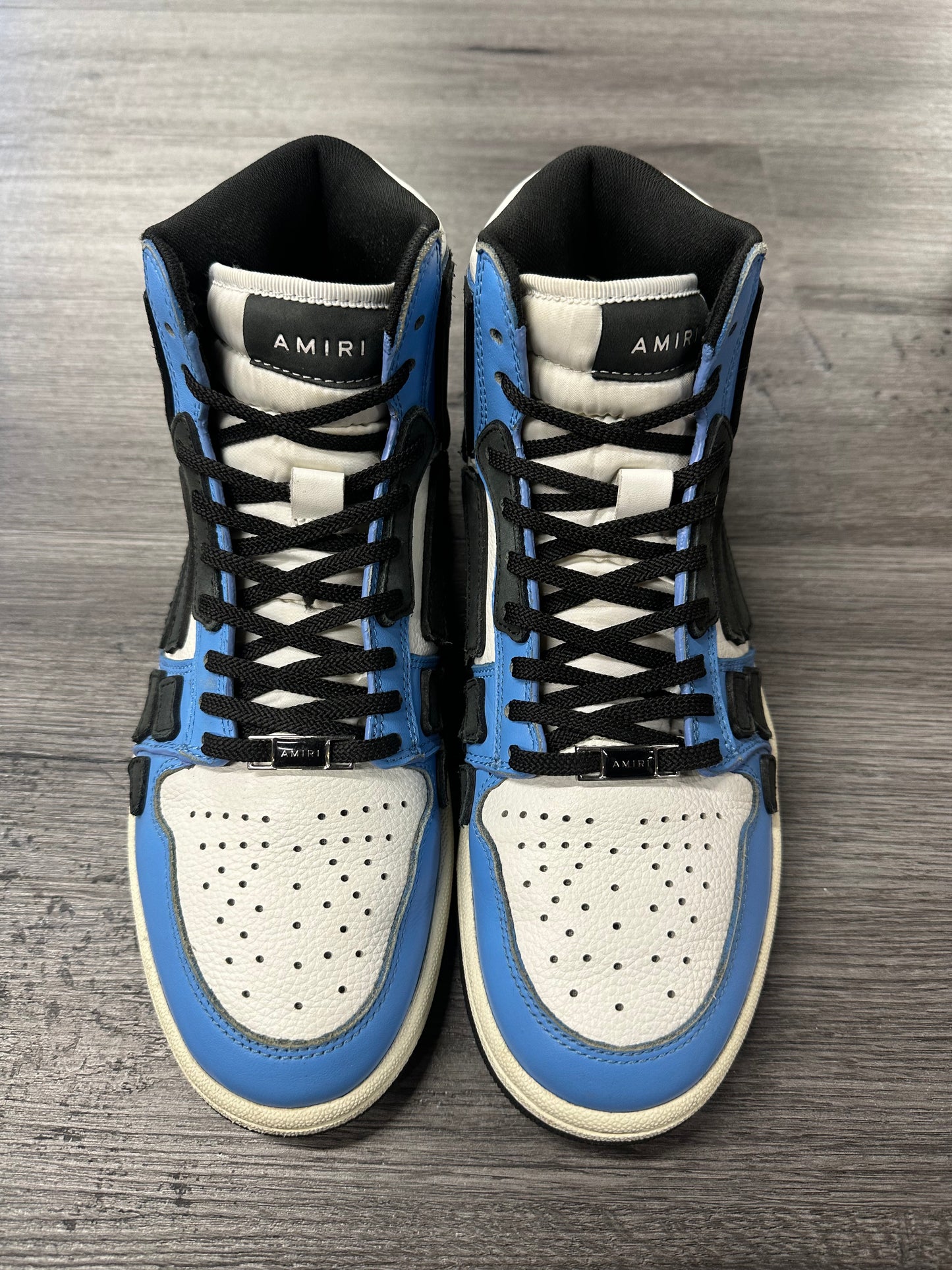 Amiri High Skel "Blue/White