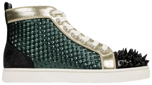 Christian Louboutin "Black/Gold/Green"