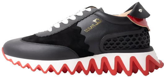 Christian Louboutin Loubishark Low "Black/Red"