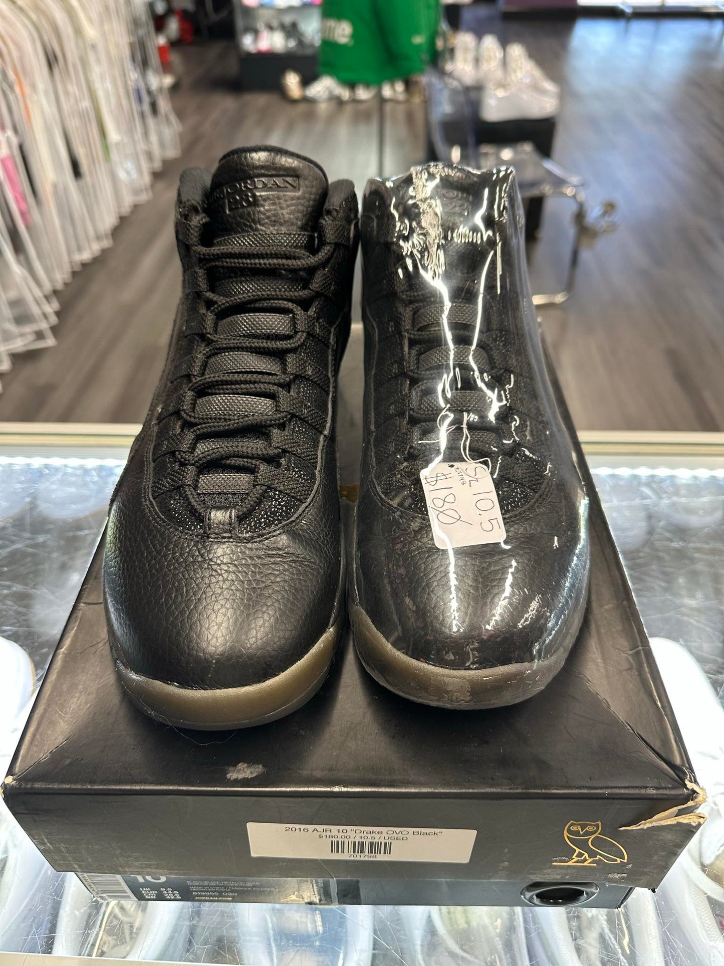 2016 Air Jordan Retro 10 "Drake OVO Black"