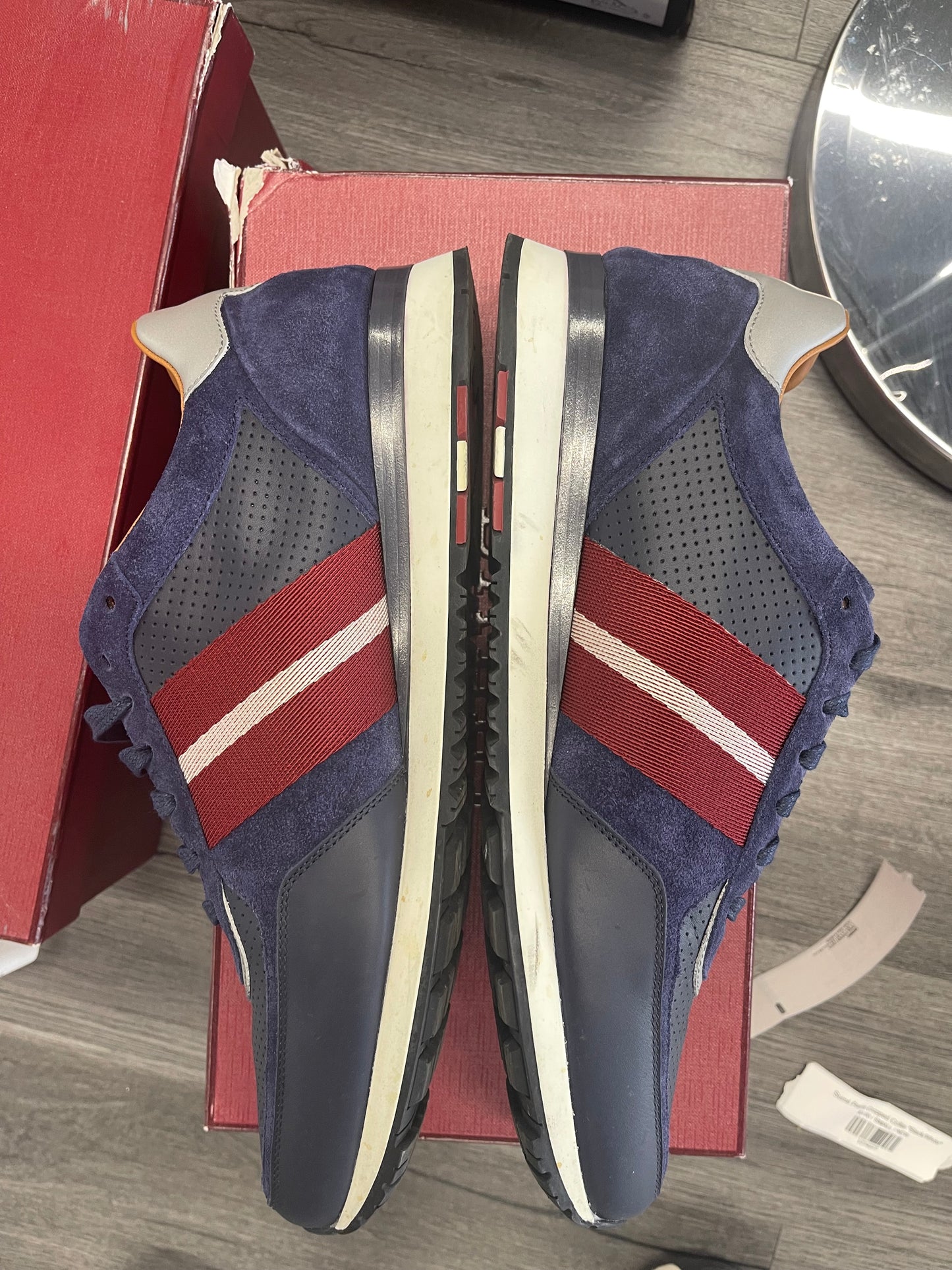 Bally Low Sneaker "Navy Blue"