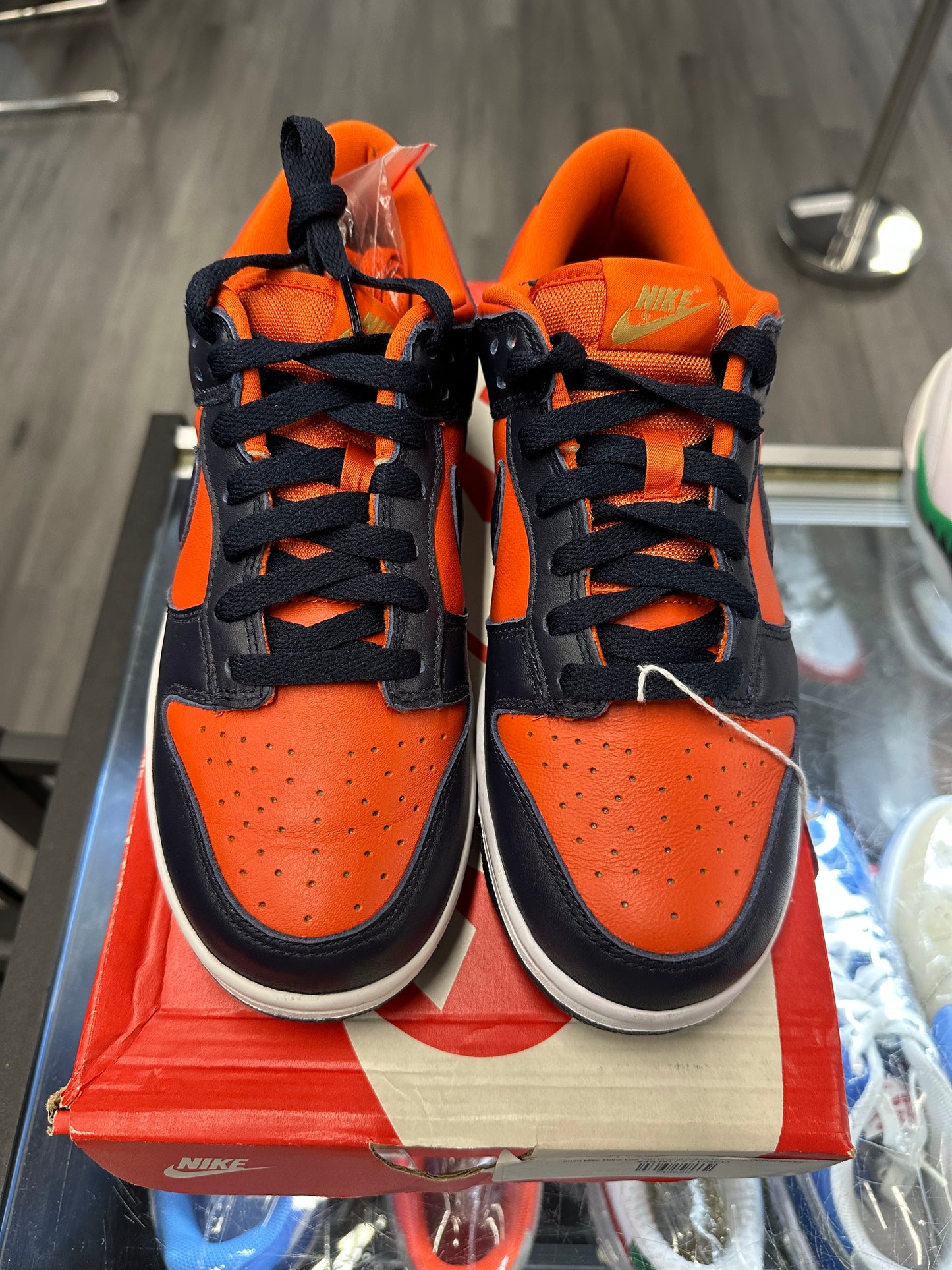 2020 Nike Dunk Low "SP Champ Colors University Orange Marine"
