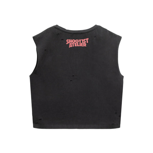 Shoot1st Cut-Off Tee "Retaliation"