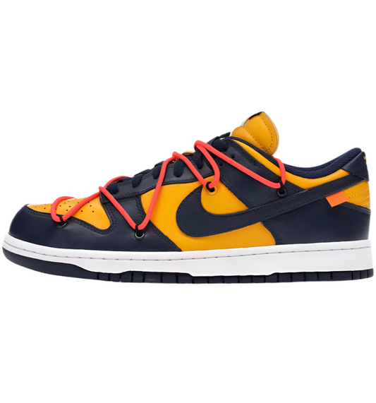 2019 Nike Dunk low "Off-White University Gold"