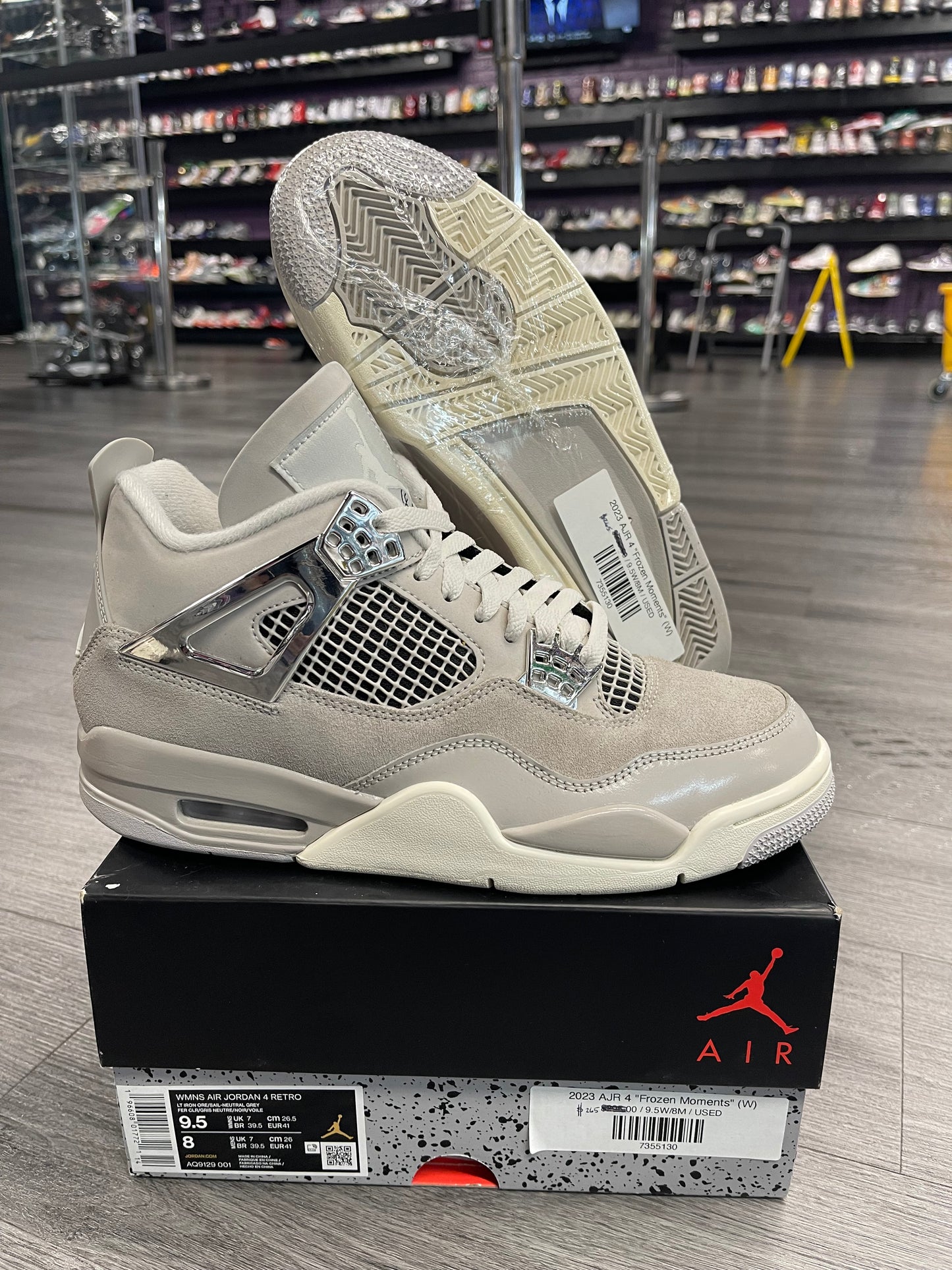 2023 Air Jordan Retro 4 "Frozen Moments" (W)