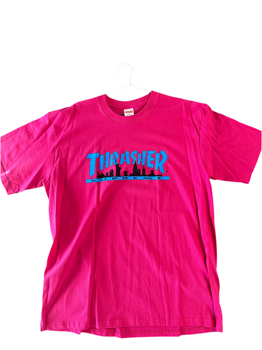 Supreme Tee “Thrasher Pink”