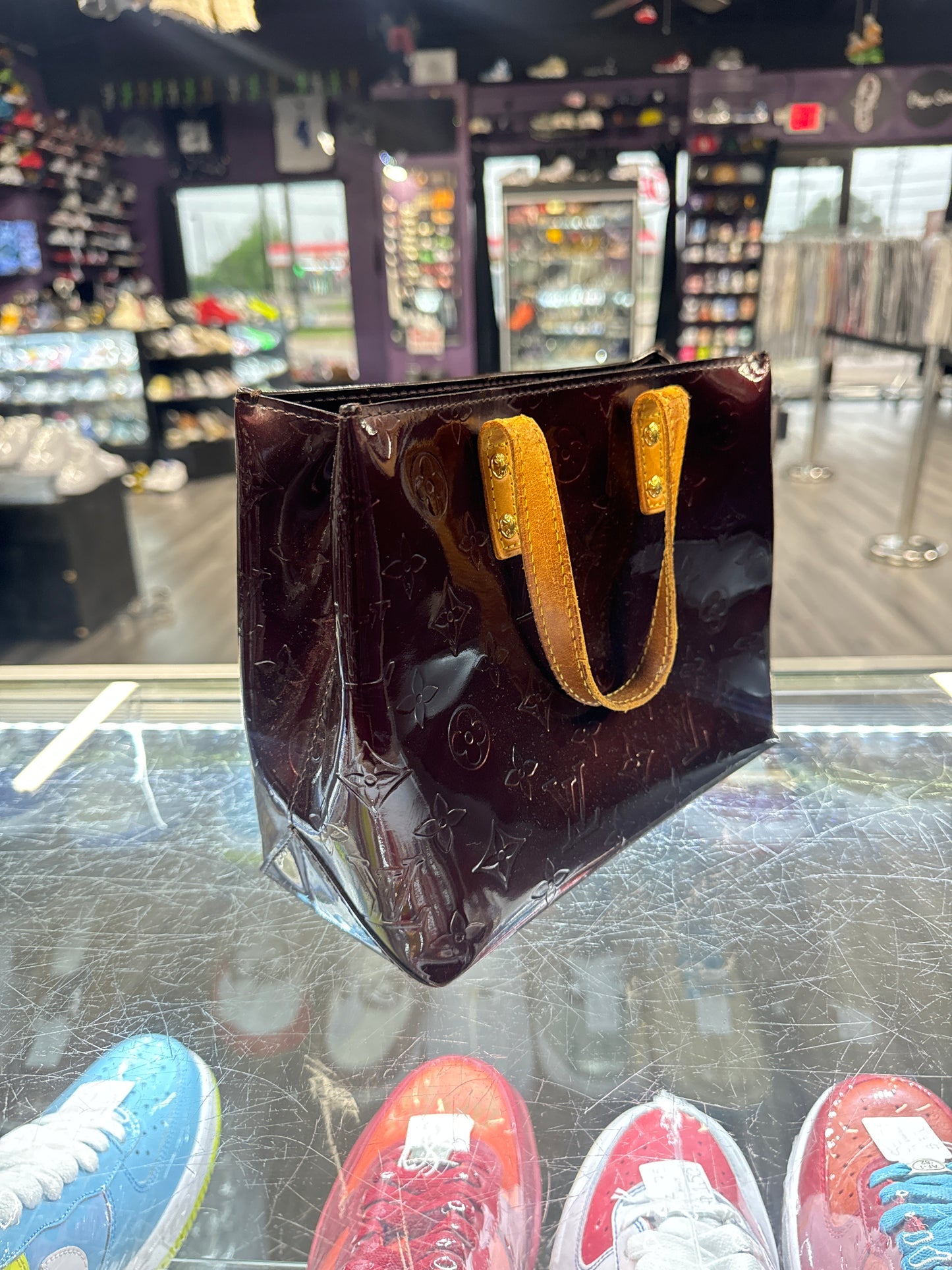 Louis Vuitton Monogram Vernis “Wine Red”