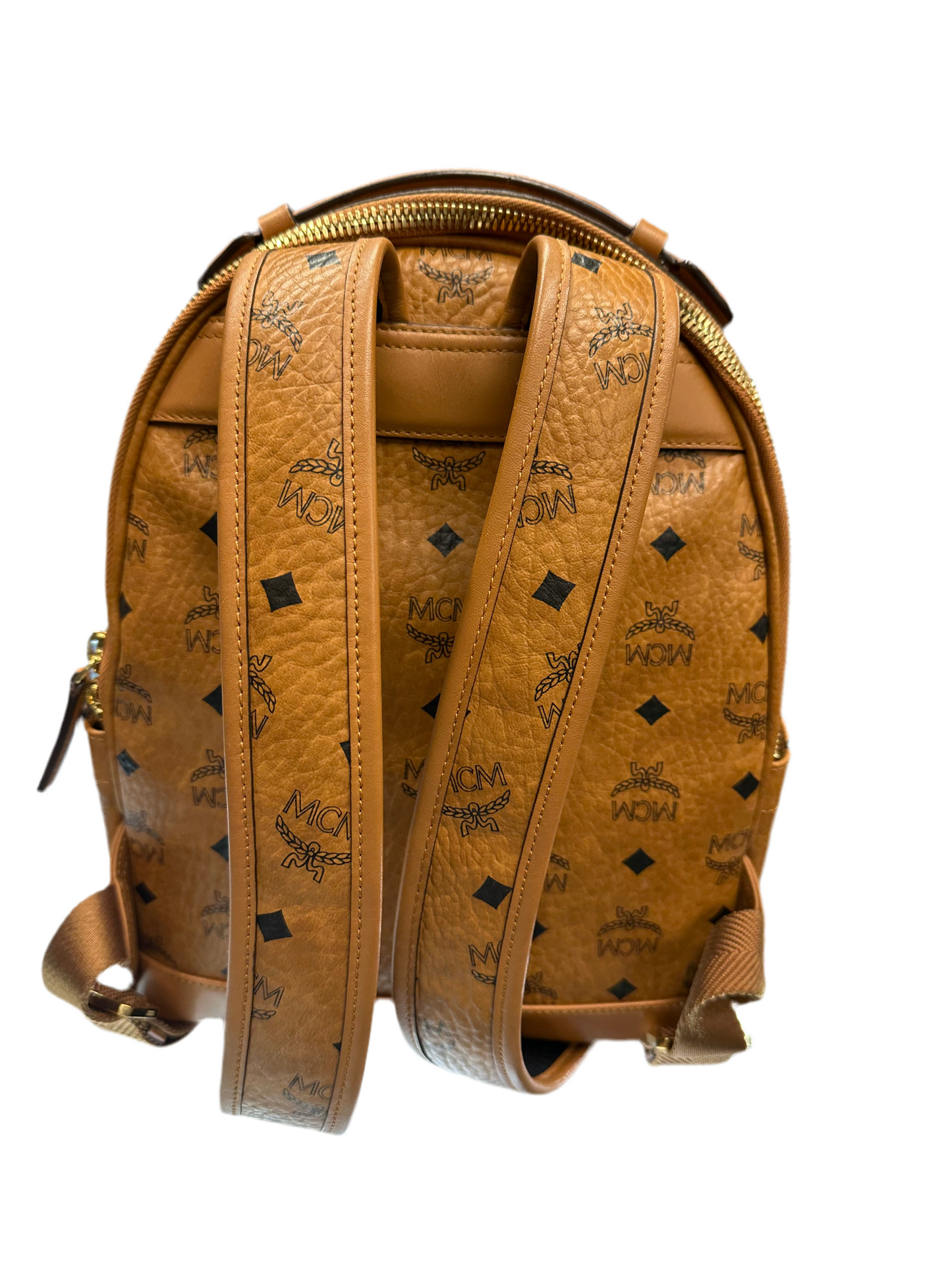 MCM Backpack Mini "Cognac"