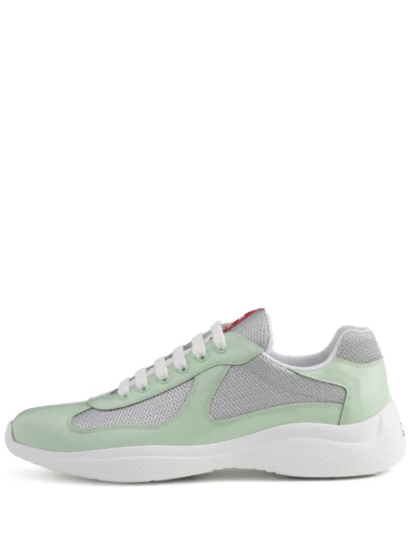 Prada Low America's Cup Patent "Soft Green"