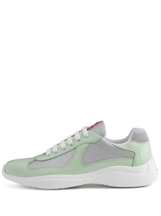 Prada Low America's Cup Patent "Soft Green"