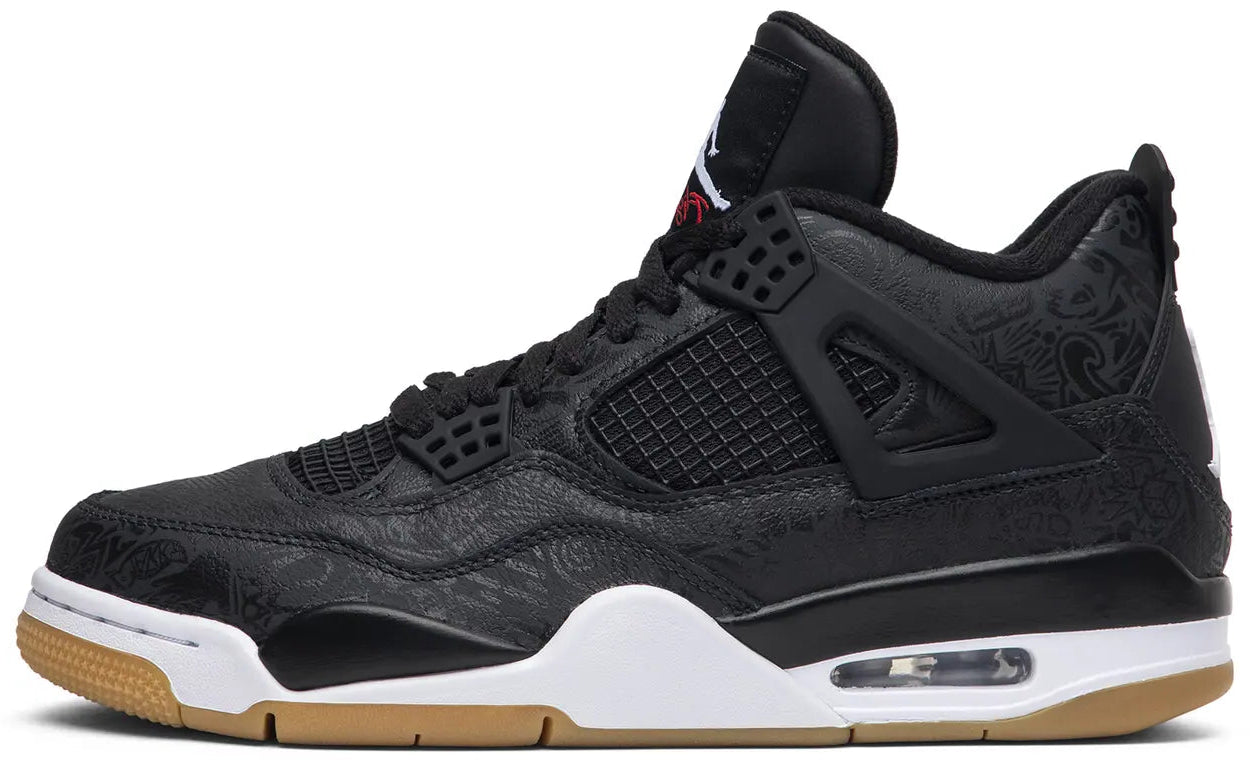 2019 Air Jordan Retro 4 "Laser Black Gum"