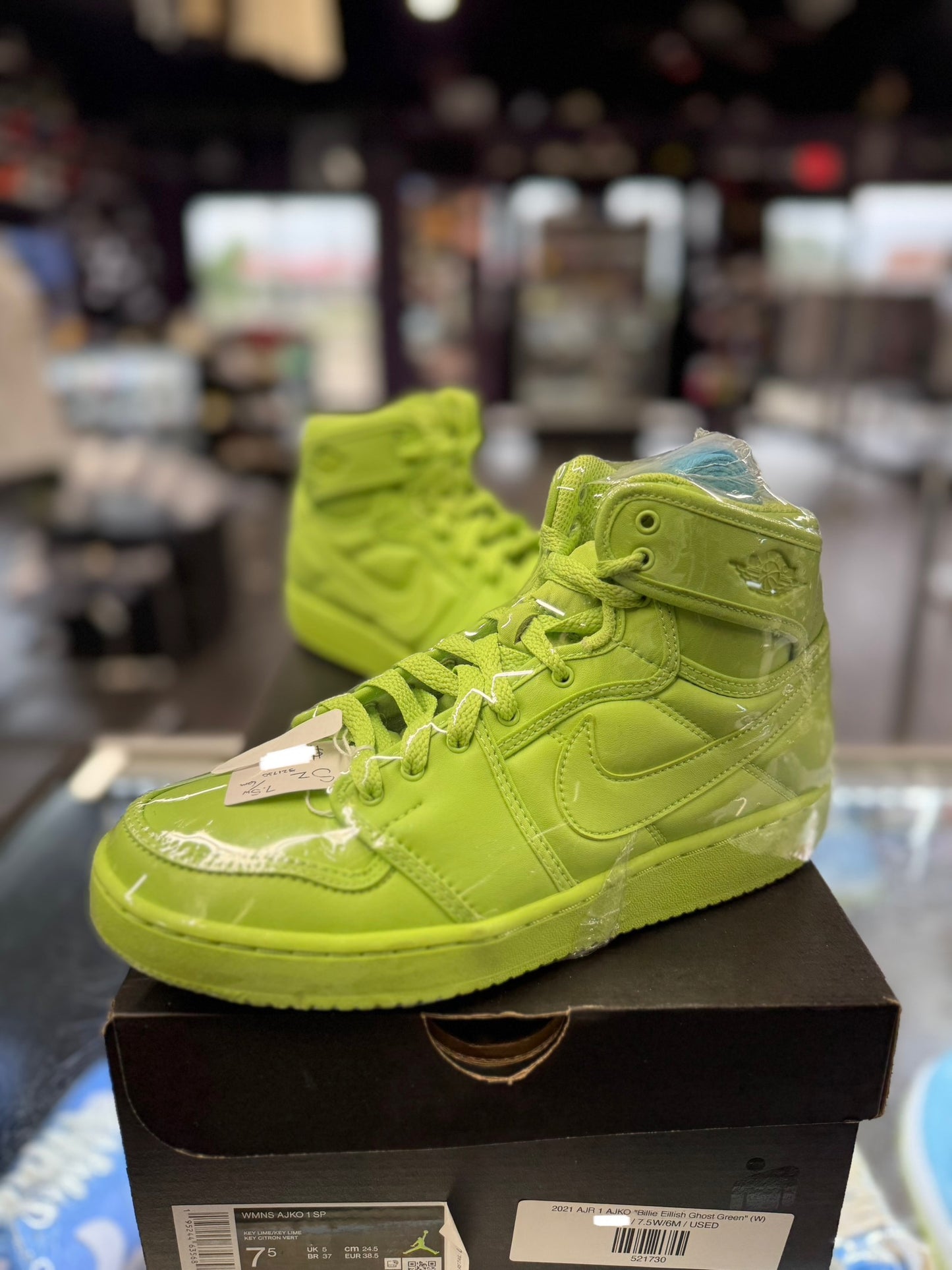 2021 AJR 1 AJKO "Billie Eillish Ghost Green" (W)