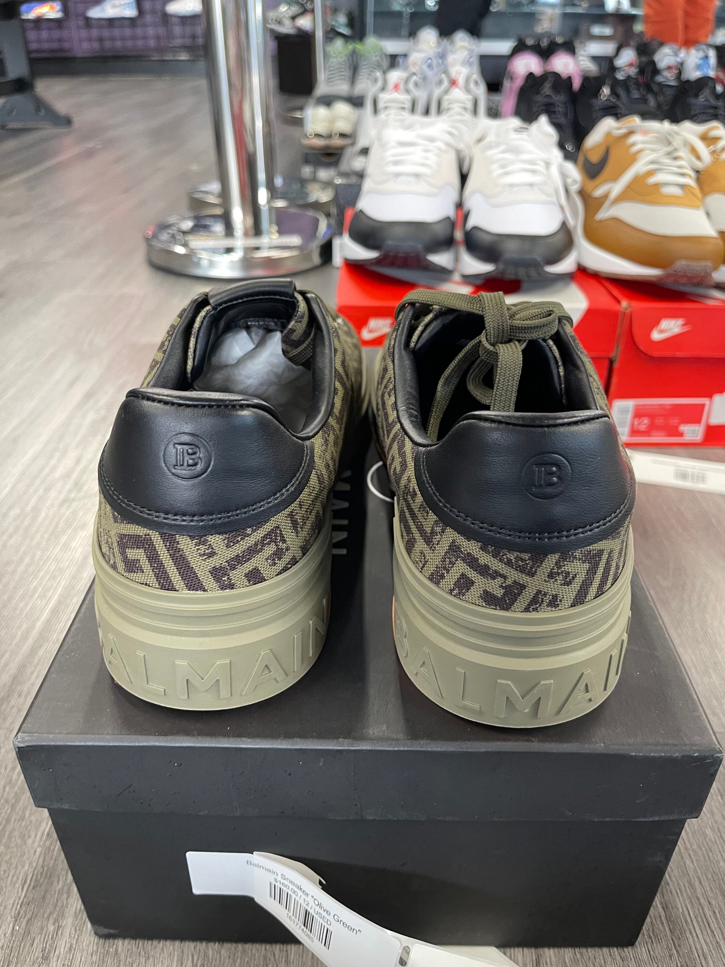 Balmain Sneaker "Olive Green"