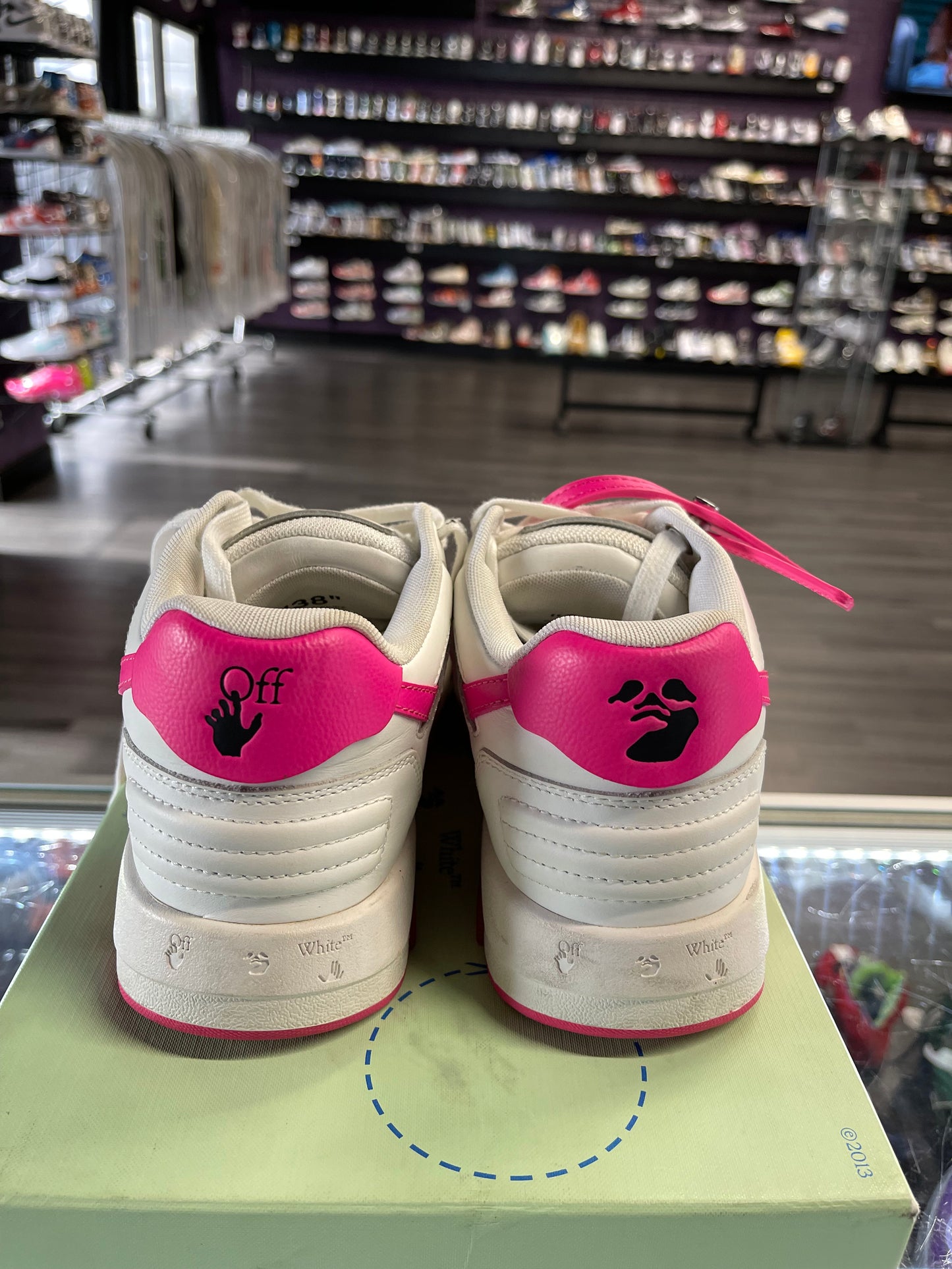 Off-White Out of Office "White/Pink"