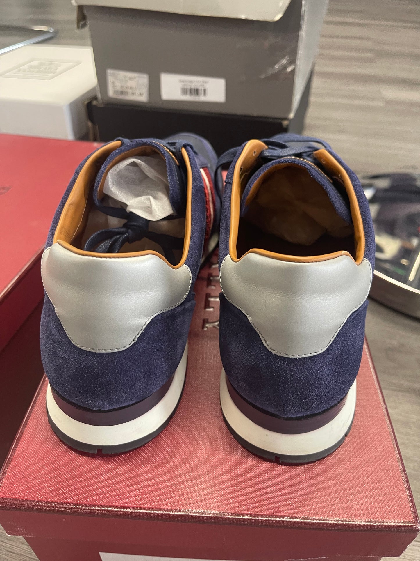 Bally Low Sneaker "Navy Blue"