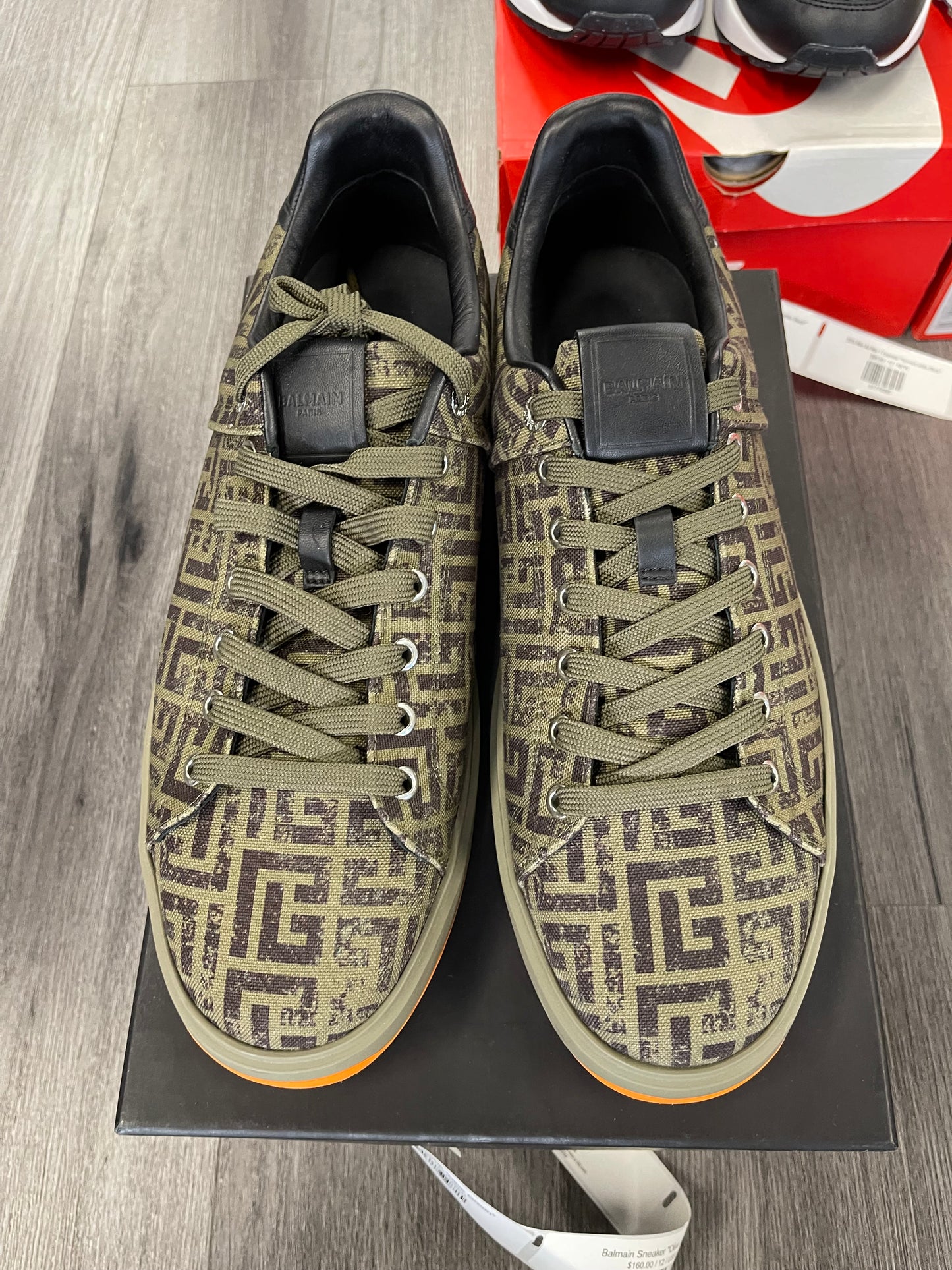 Balmain Sneaker "Olive Green"