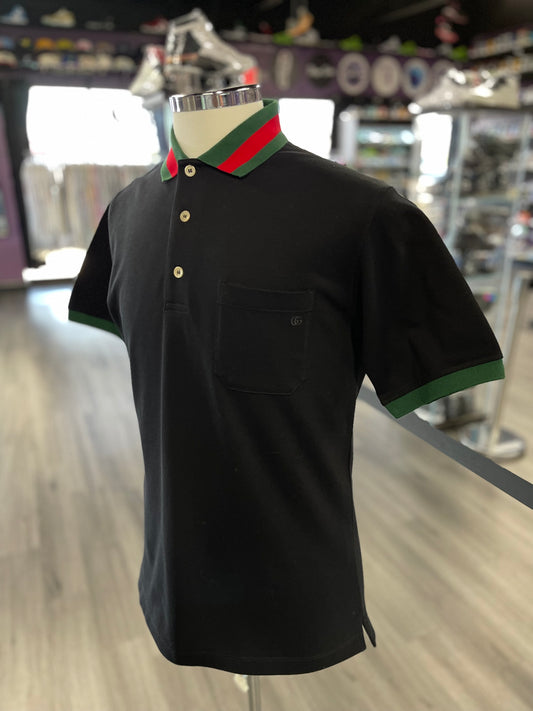 Gucci GG Collar Shirt "Black"
