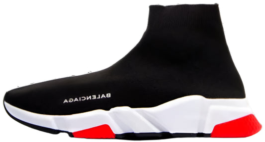 Balenciaga Speed Sock "Black White Red"