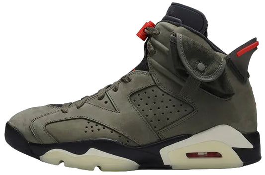 2019 Air Jordan Retro 6 "Travis Scott Olive"