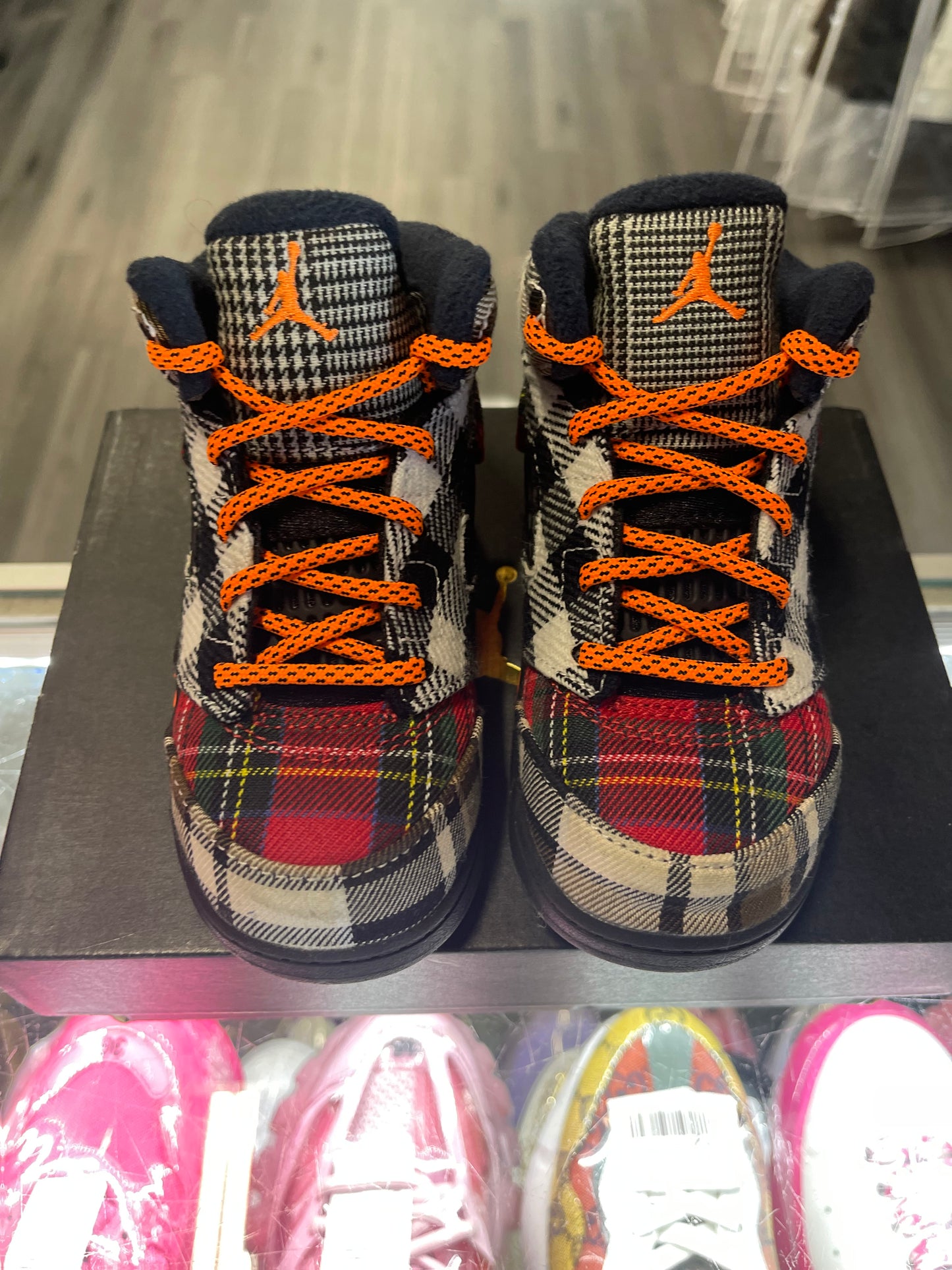 2023 Air Jordan Retro 5 "Plaid" (TD)