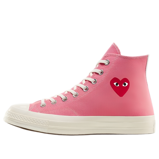 Converse Chuck Taylor All Star 70 Hi “Comme des Garcons PLAY Bright Pink