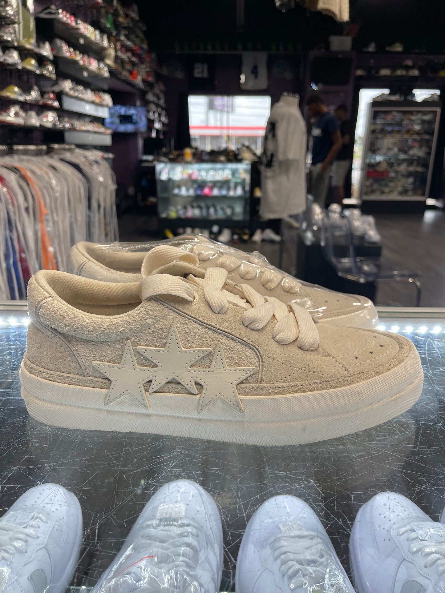 AmirI Sunset Skate Low "Alabaster Birch"