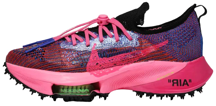 2021 Nike Air Zoom Tempo Next % Flykit "Off White Racer Blue Pink Glow"