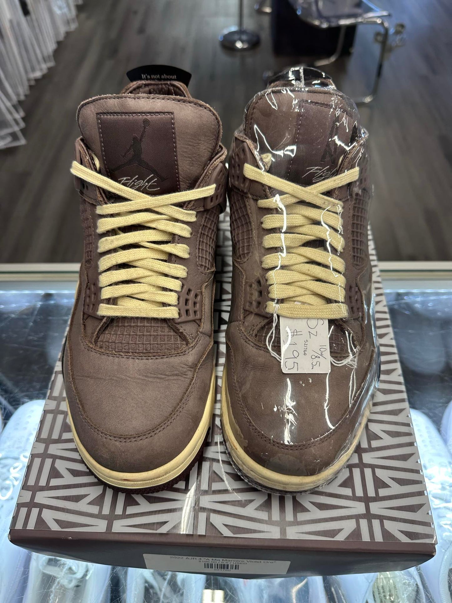 2022 Air Jordan Retro 4 "A Ma Maniére Violet Ore"