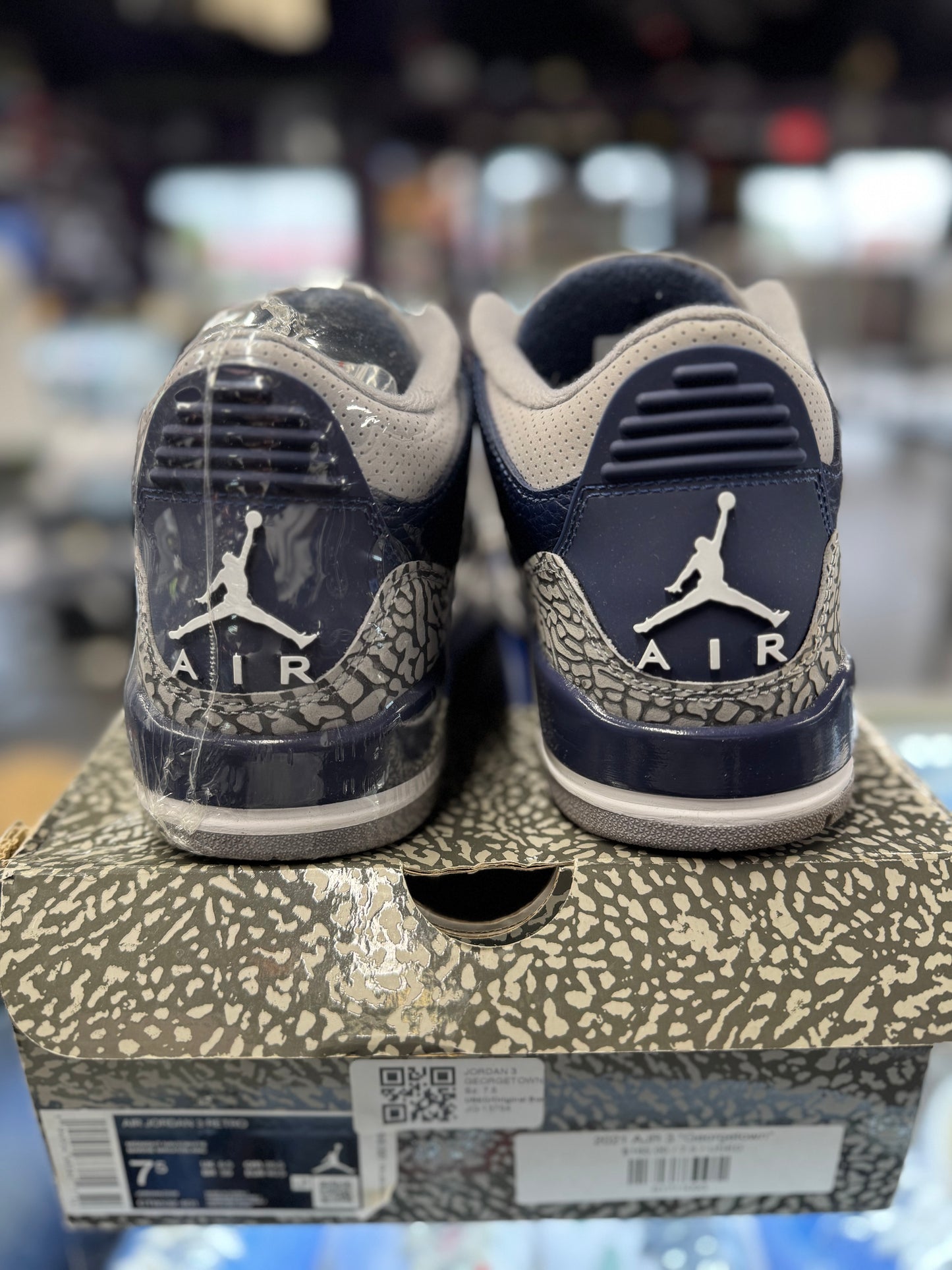 2021 Air Jordan Retro 3 "Georgetown"