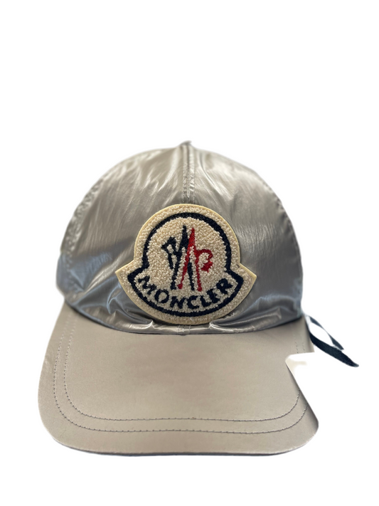 Moncler Strapback "Metallic Silver"