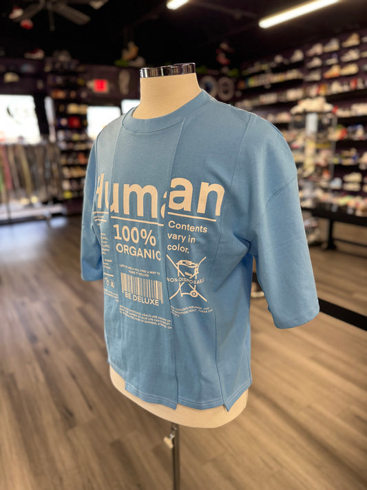 Deluxe Hills Human Tee “Blue”