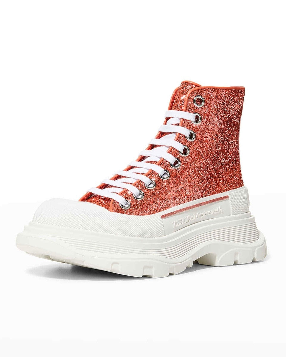Alexander McQueen Oversized Boot "Peach"