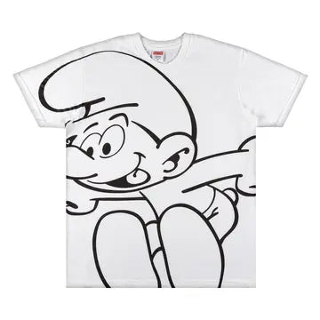 Supreme x Smurf Tee "White"