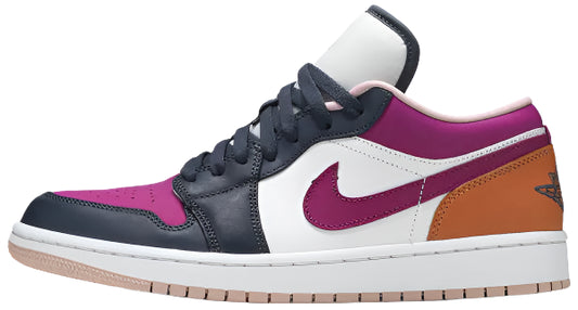 2021 Air Jordan 1 Low SE Mismatched "Purple Magenta"