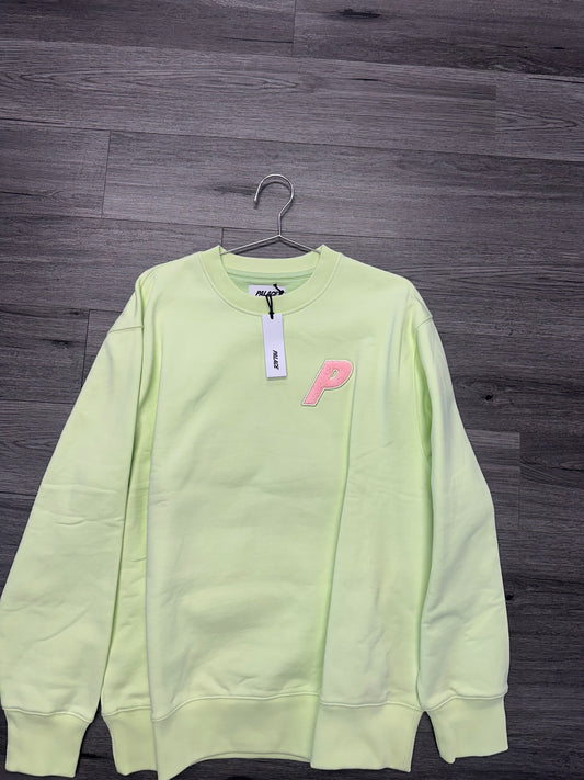 Palace Fleece Tri-Ferg Crewneck "Mojito"