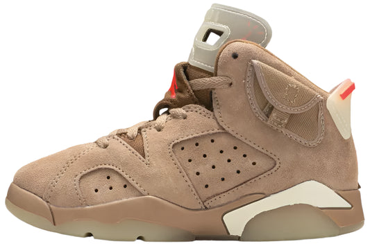 2021 Air Jordan Retro 6 "Travis Scott British Khaki" (PS)