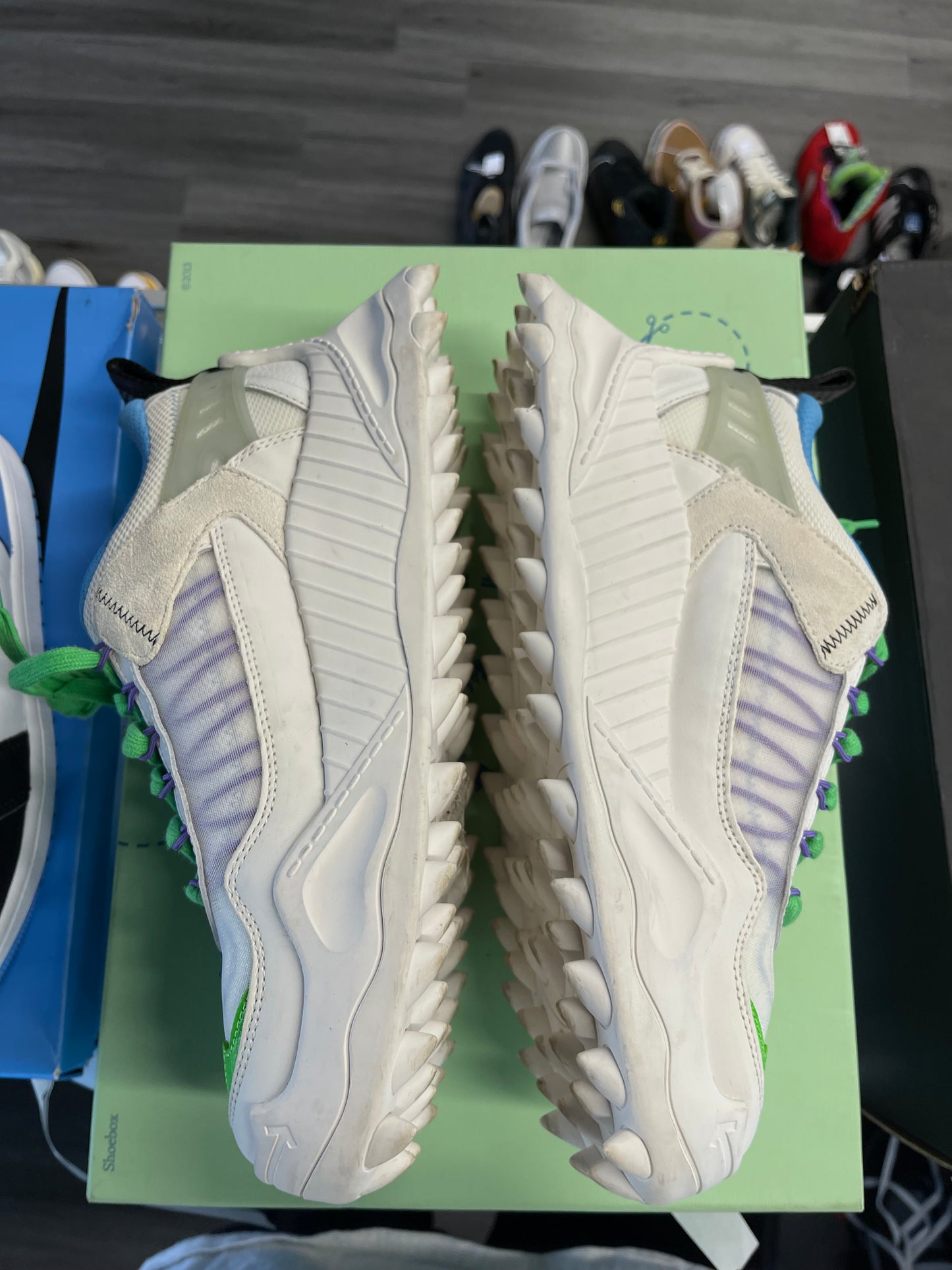 Off-White Odsy-1000 "Blue/Green"