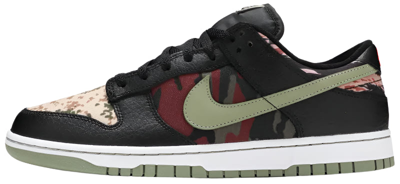 2021 Nike Dunk Low "Black Crazy Camo"
