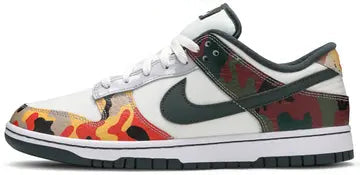 2021 Nike Dunk Low "Sail Multi-Camo"