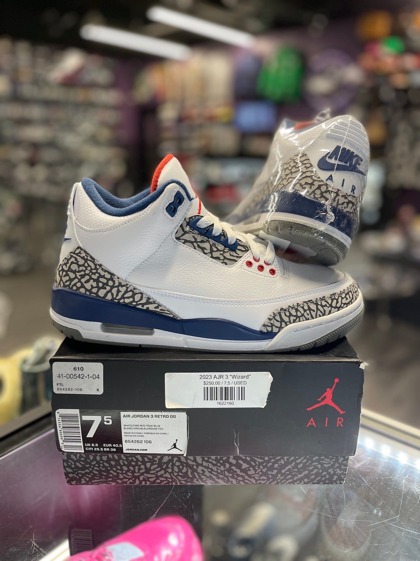 2016 Air Jordan Retro 3 "True Blue"