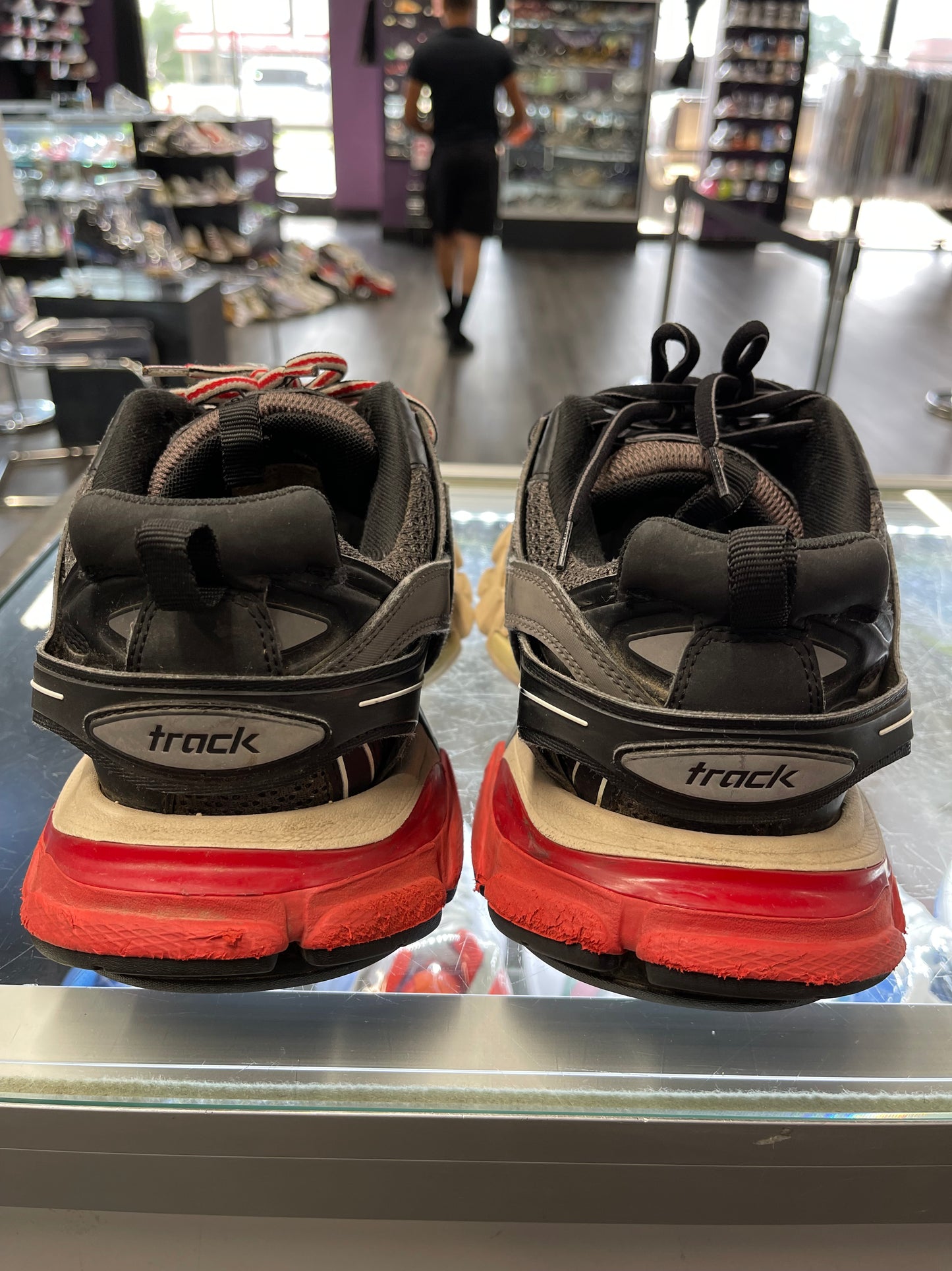 Balenciaga Track "Grey/Black/Red"