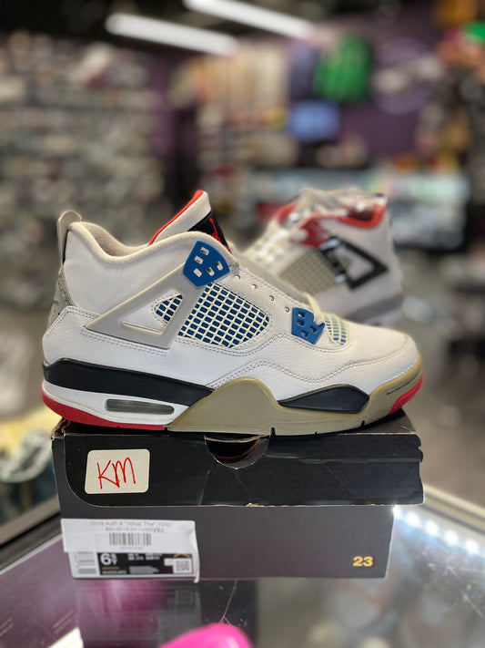 2019 Air Jordan Retro 4 "What The" (GS)
